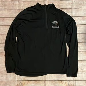 Men’s 47 Brand NY Guardians XFL 🏈 black long-sleeve 3/4 zip size L